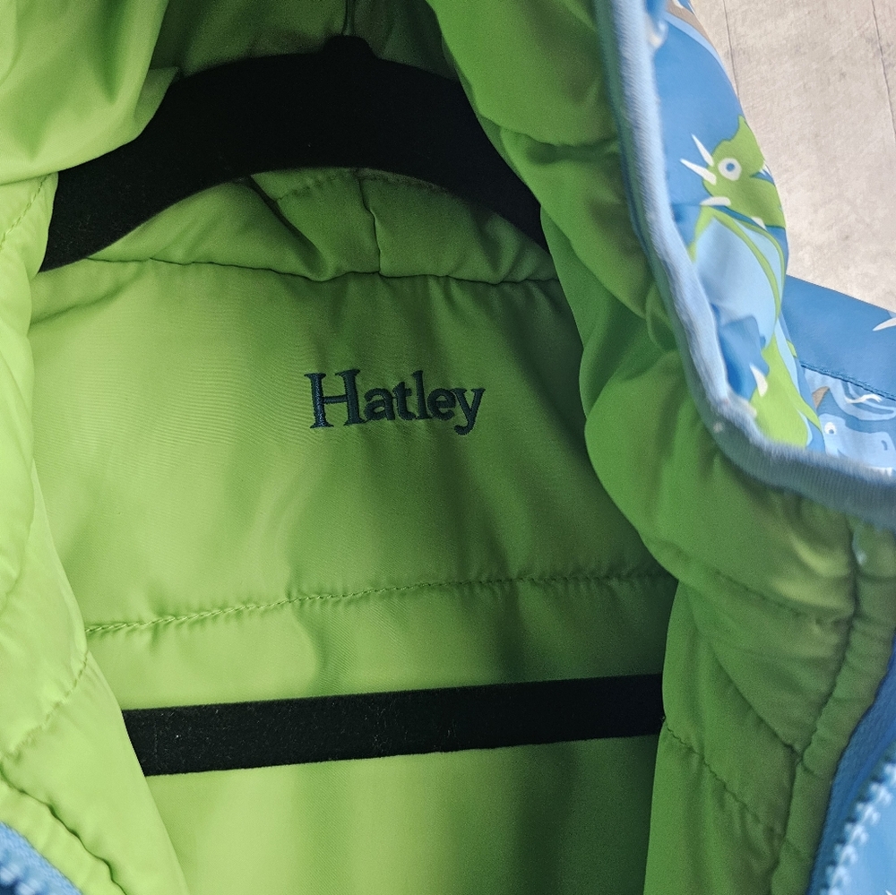 Boys Hatley Dragon Reversible Winter Coat 4 - Picture 3 of 7